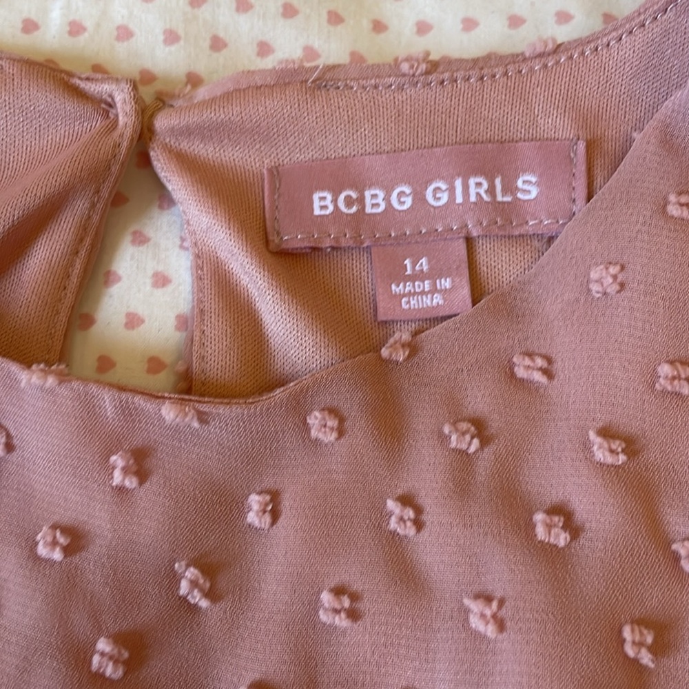 Pink Ruffled Kids Dress - Picture 4 of 7